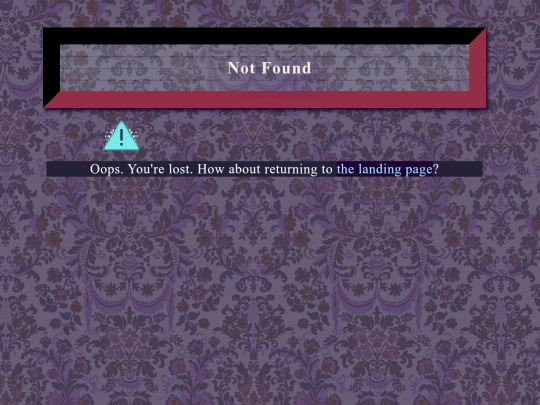 not_found screenshot