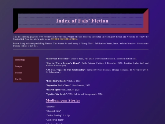 stories screenshot