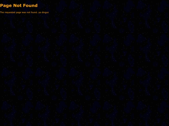 not_found screenshot
