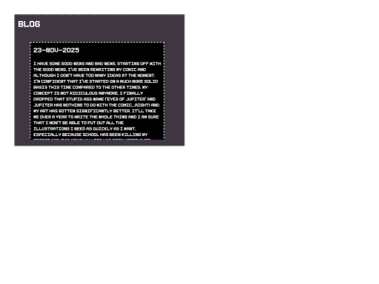 blog screenshot