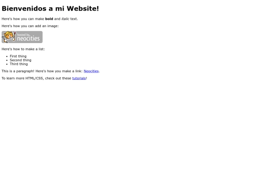 index screenshot