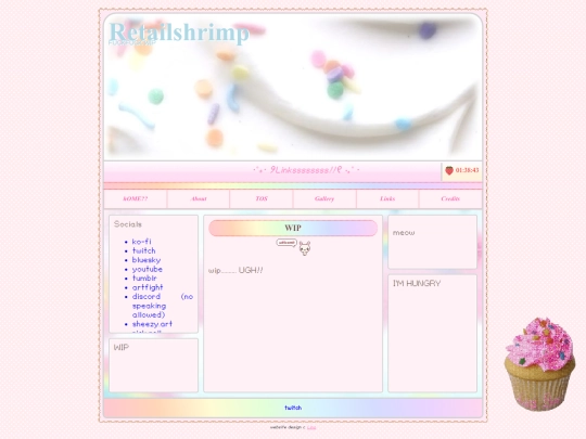 Links screenshot