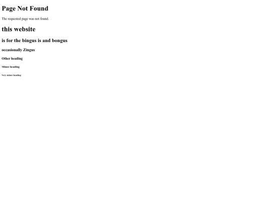 not_found screenshot