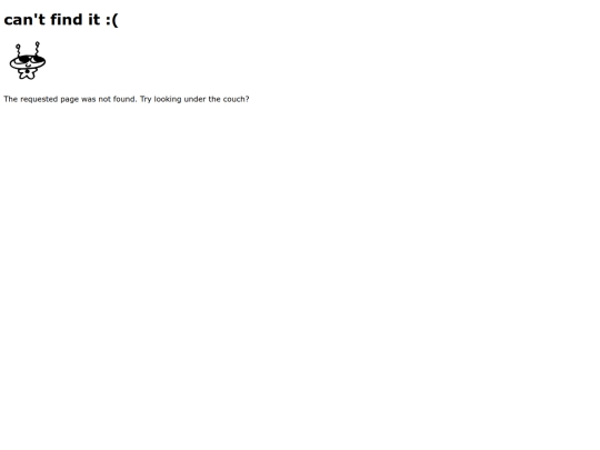 not_found screenshot