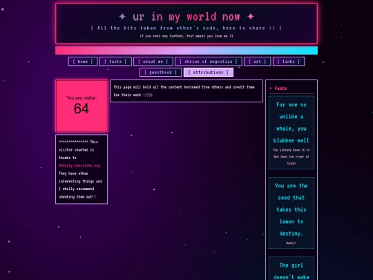 attributions screenshot