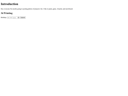 index screenshot