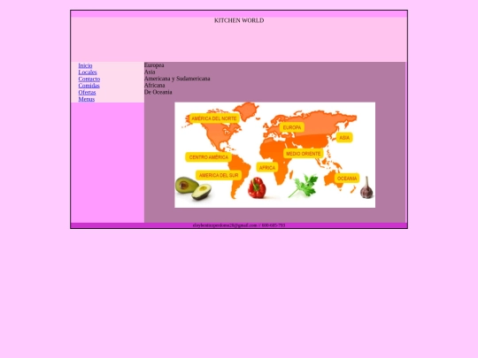 comidas screenshot