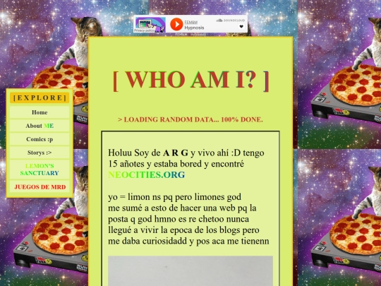 aboutme screenshot