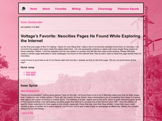 pages/favorites/neocitiesPages/main screenshot