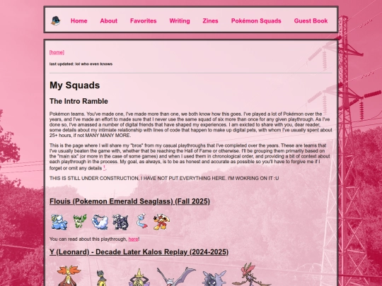pages/squads screenshot