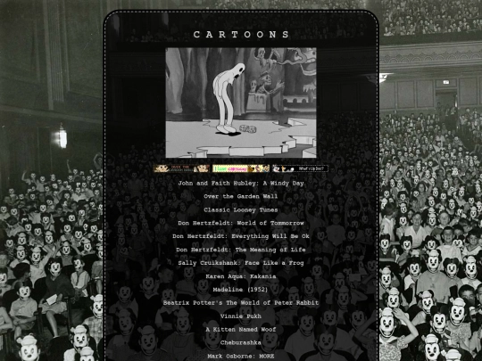 cartoons screenshot