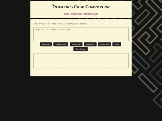 projects/tools/case_converter screenshot
