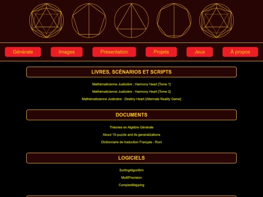 fr/projets screenshot