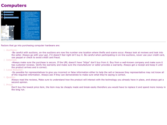 computers screenshot