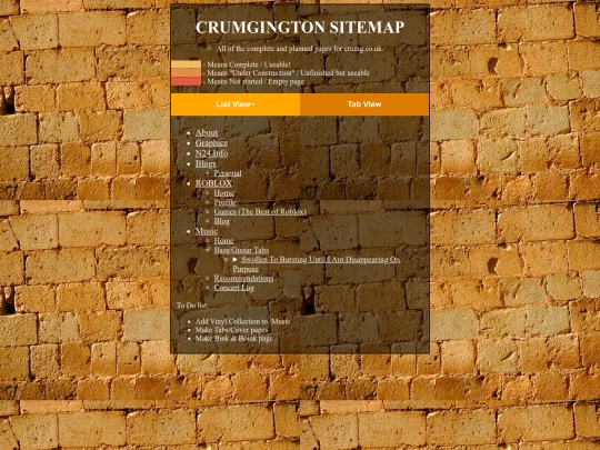 sitemap screenshot