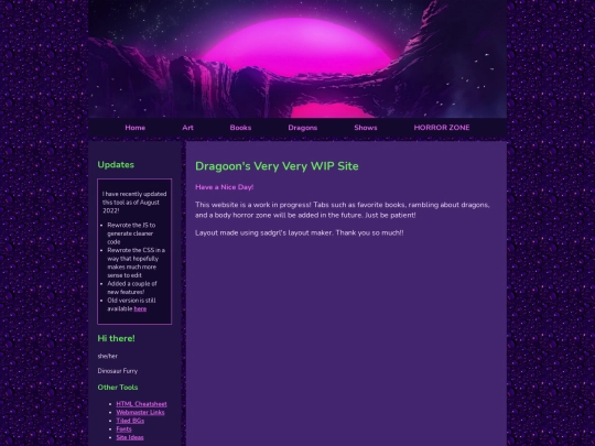 testlayout screenshot