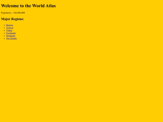 Library/WorldAtlas screenshot
