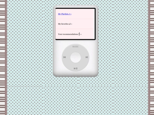 Music screenshot