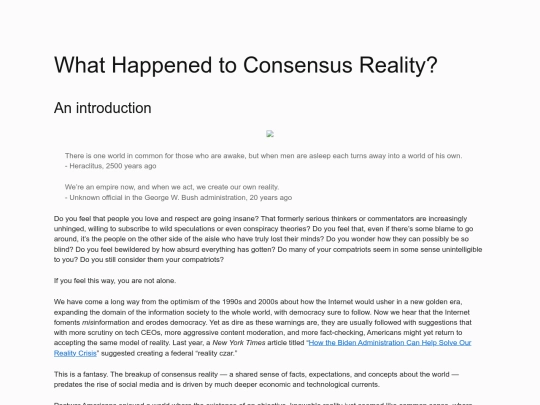 reading/reality screenshot