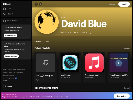 spotify screenshot