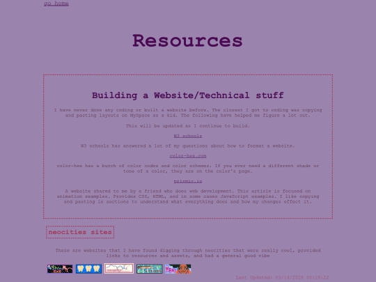 resources screenshot