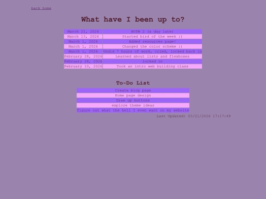updates screenshot