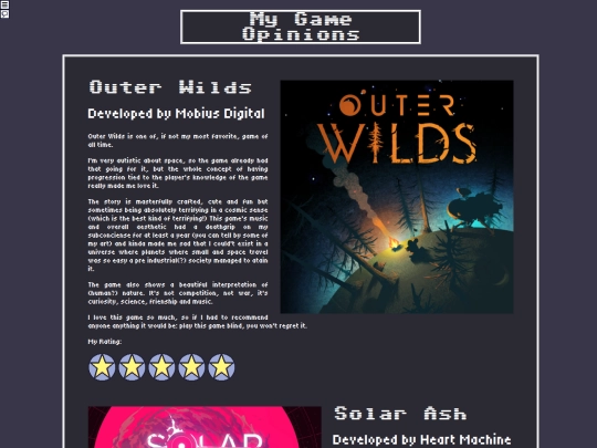html/game-opinion screenshot
