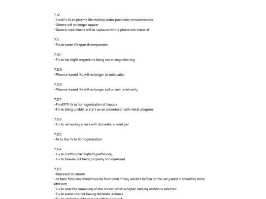 changelog screenshot