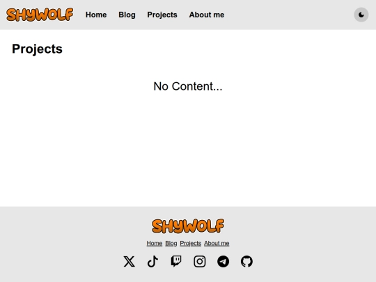 projects screenshot