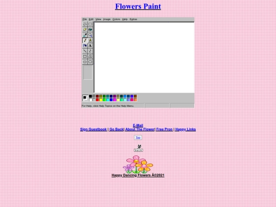 flowerpaint screenshot