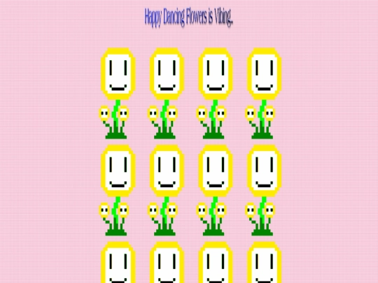 Happy Dancing Flowers
