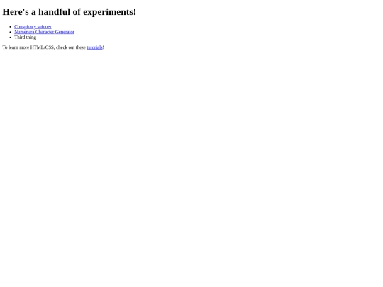 index screenshot