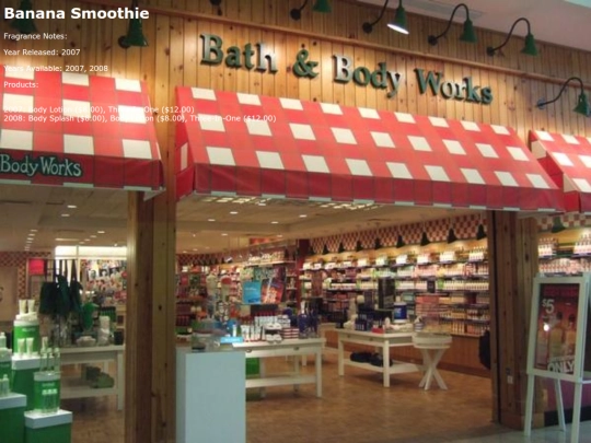fragrances/bananasmoothie screenshot