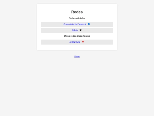 paginas/redes screenshot