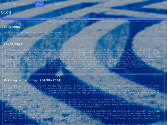blog screenshot