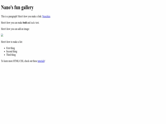 index screenshot