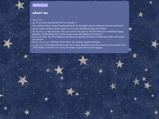 Aboutme screenshot