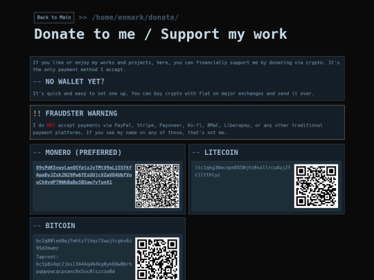 donate screenshot