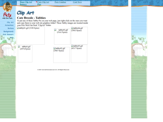 html/tabby screenshot