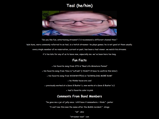 teal screenshot