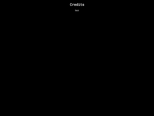 about/credits screenshot