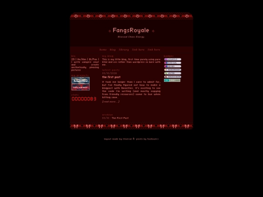 blog screenshot