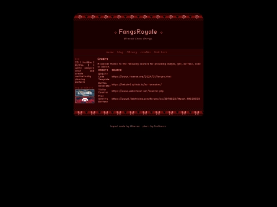 credits screenshot
