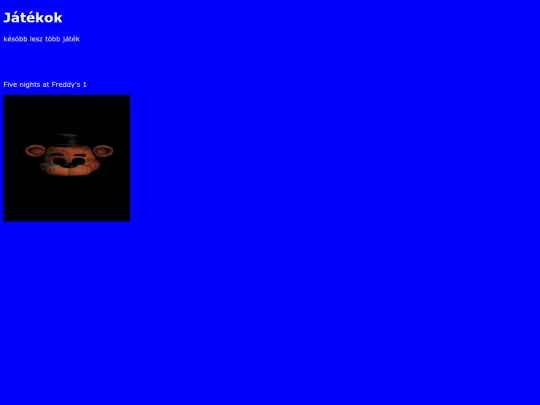 games screenshot