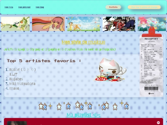 musique.portfolio screenshot