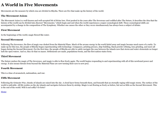 movements screenshot
