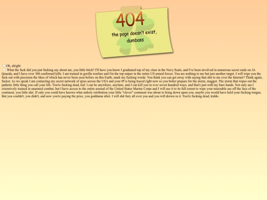 404 screenshot