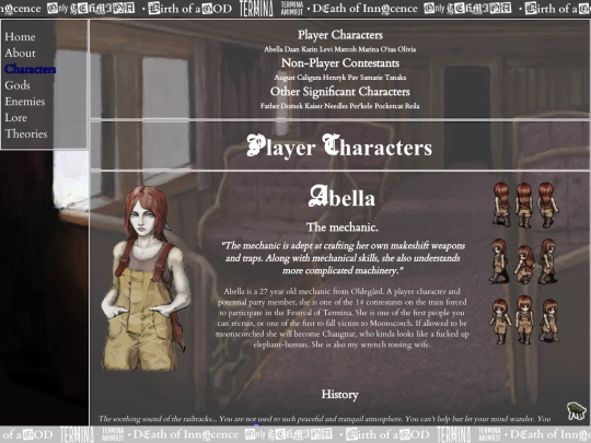 characters screenshot