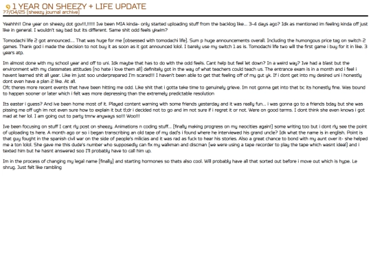 en/blog/zonelets/posts/1-Year-On-Sheezy-N-Life-Update screenshot