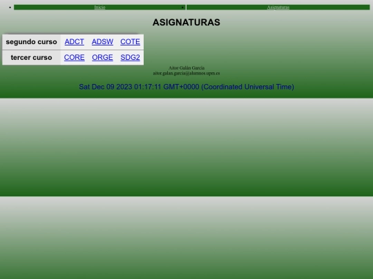 CORE/Practica1/asignaturas screenshot
